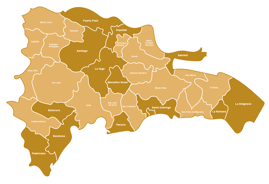 Mapa de zonas